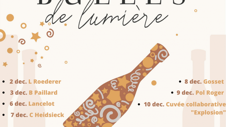 Du Vendredi 2 au samedi 10 Décembre 2022 – Bulles de lumière