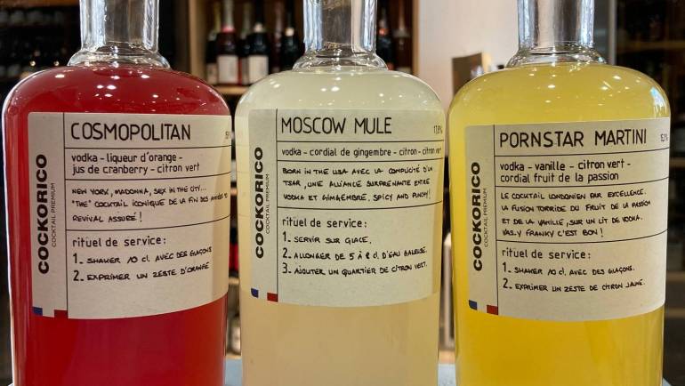 Samedi 16 avril 2022 Cockorico, les cocktails prêts à servir