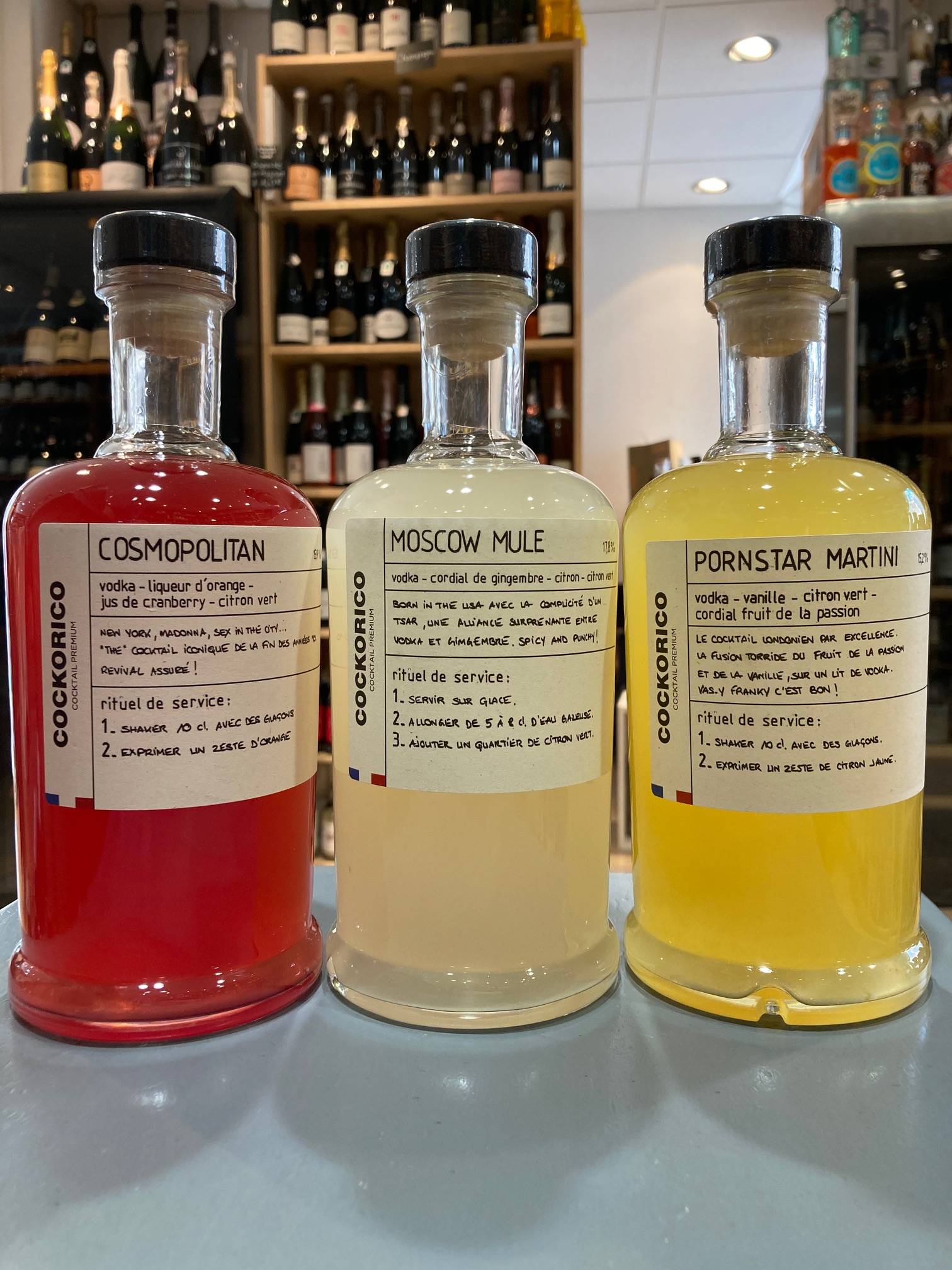 Samedi 16 avril 2022 Cockorico, les cocktails prêts à servir
