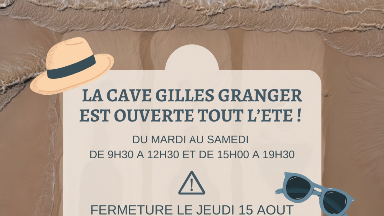 La Cave est ouverte tout l’été !