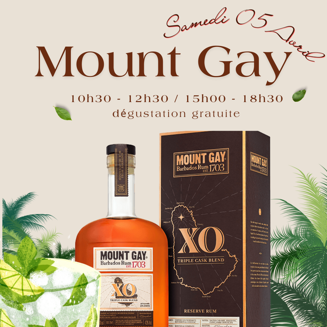 Samedi 05 Avril – Mount Gay