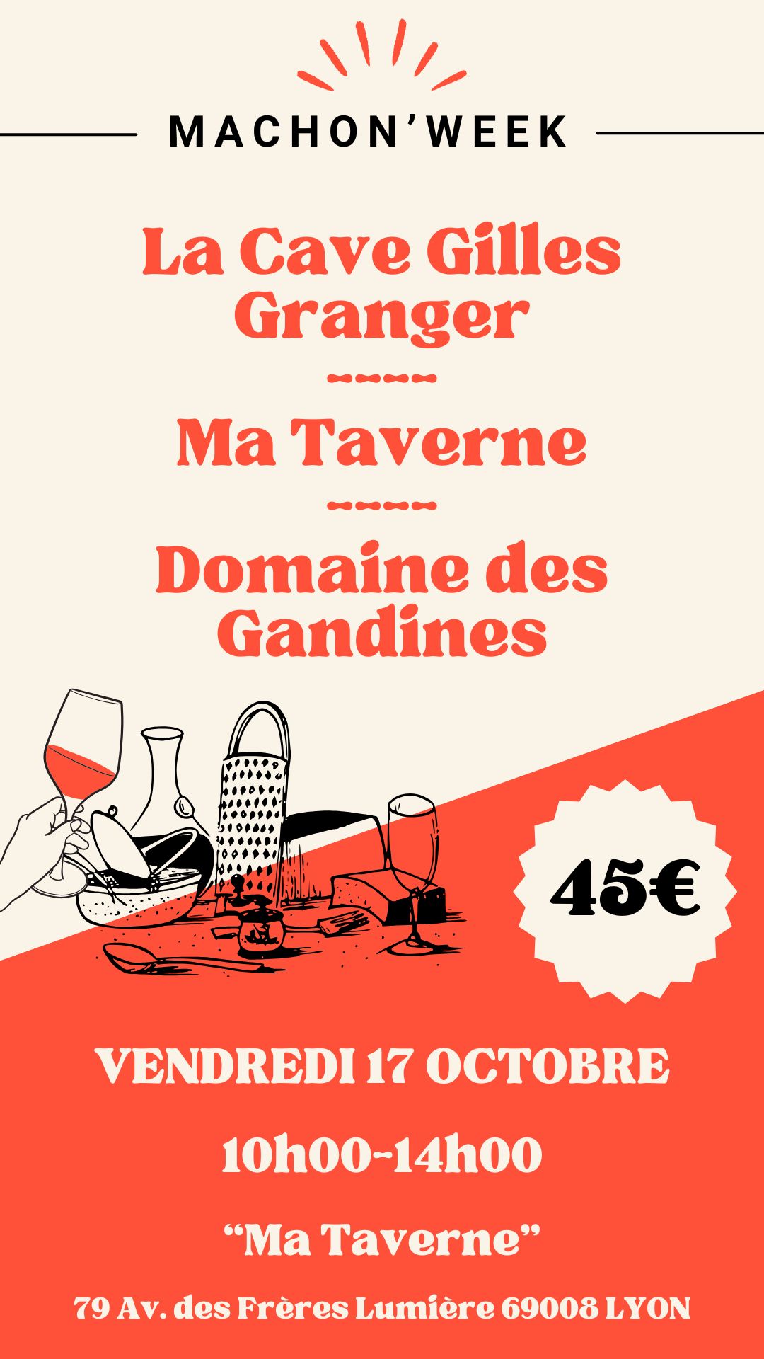 Jeudi 17 Octobre 2025 – Machon&rsquo;week