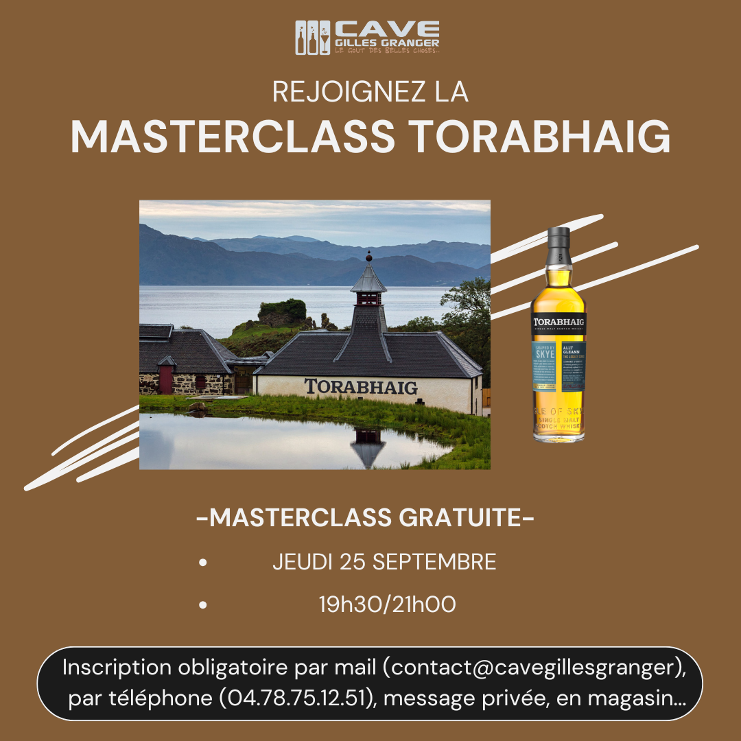 Jeudi 25 Septembre 2025 Masterclass – Torabhaig