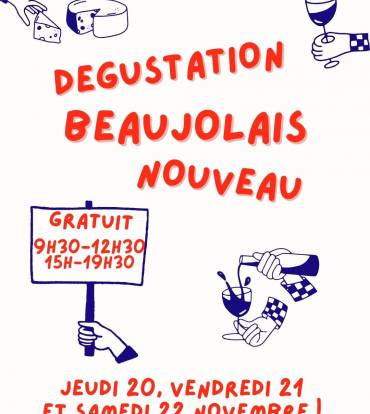 Jeudi 20 Novembre 2025 – Beaujolais Nouveau !