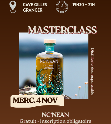 Jeudi 4 novembre 2026 Masterclass – Nac Nean